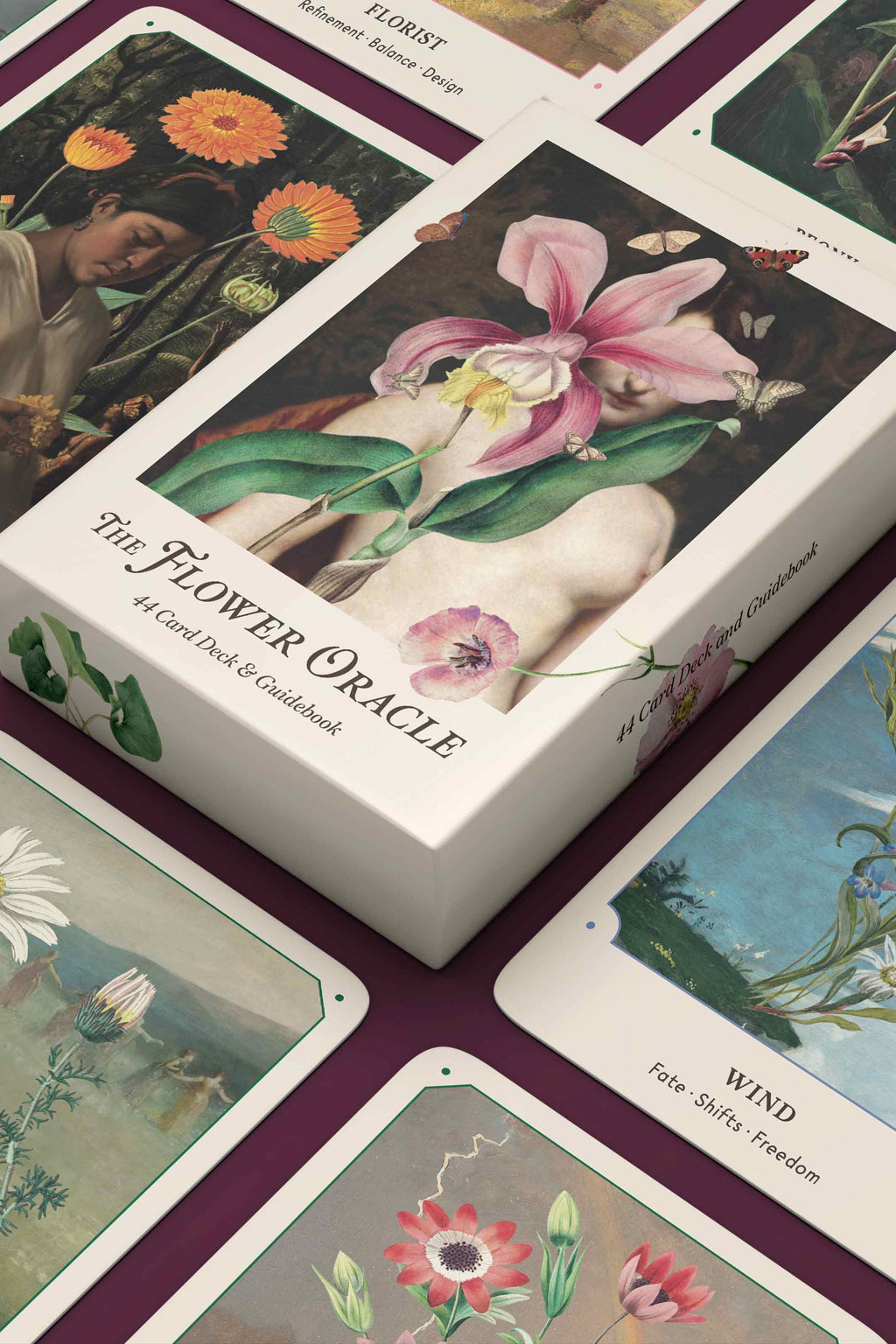 Flower Oracle: 44 Card Deck and Guidebook – Cloud Vintage