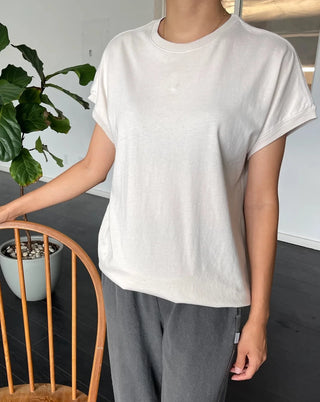Ease Tee in Rice
