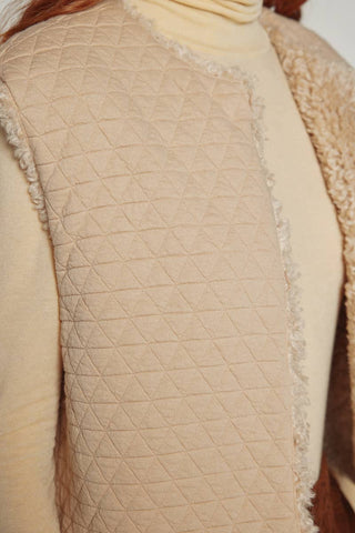 Reversible Sherpa Wool Vest