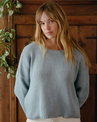 Travel Sweater in Fog
