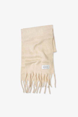 The Reykjavik Scarf in Pebble Beige