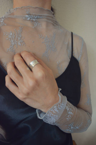 Sterling Recurve Ring