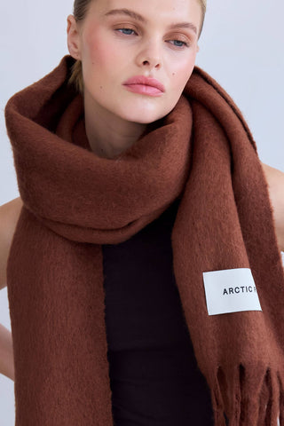 The Stockholm Scarf in Sepia
