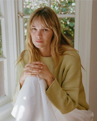 Travel Sweater in Fennel