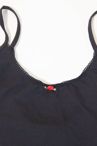 Scoop Back Cami in Onyx