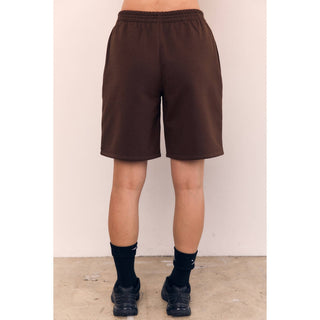 Mid Length Bermuda Shorts in Mocha