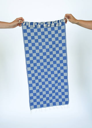 Check Turkish Hand Towel