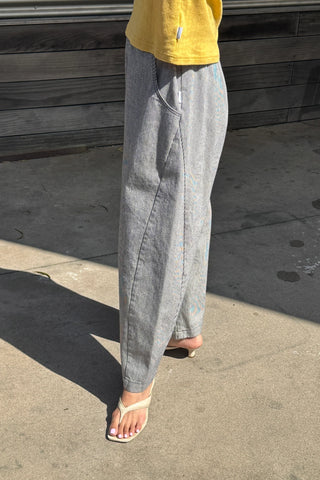 Arc Cotton Pant in Blue Stripe