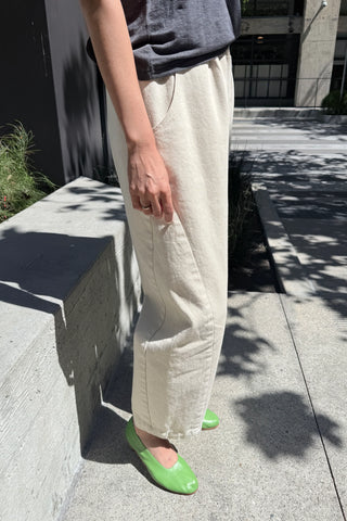 Arc Cotton Pant in Natural