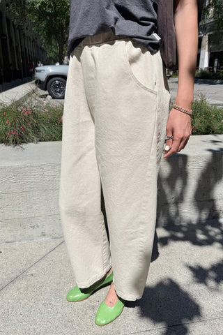 Arc Cotton Pant in Natural