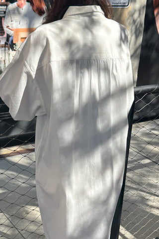 Artist Long Shirt in White