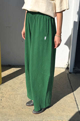 Bare Pants in Green Moss