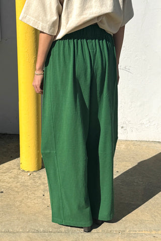 Bare Pants in Green Moss