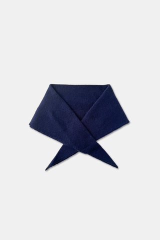 Cashmere Bandana in Navy