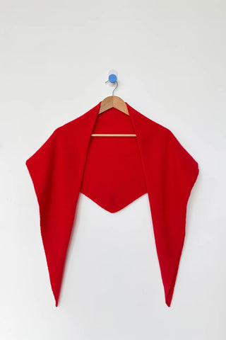 Cashmere Shawl in Red