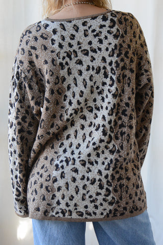 Metallic Tiger Novelty Sweater