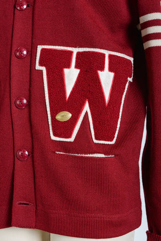 Mike's 1971 Oxblood Wool Varsity Sweater