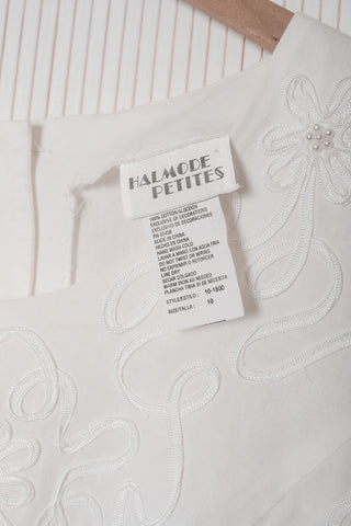 Soutache Cotton Crop Top