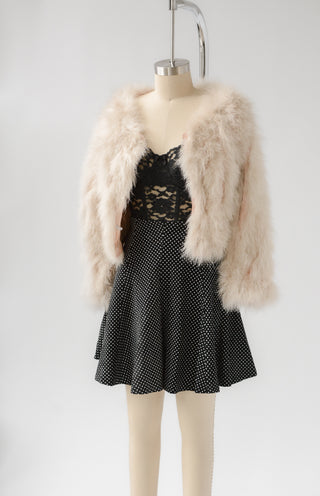 Wilson Suede Polka Dot Skirt