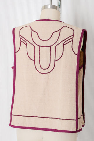 G Girvin Jewel Tone Reversible Vest