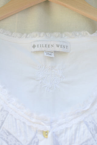 Cottagecore Eileen West Lace Cotton Dress