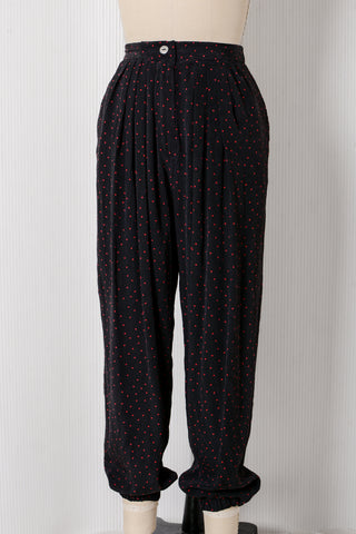 Ungaro Silk Jacquard Jogger Pants - 30W