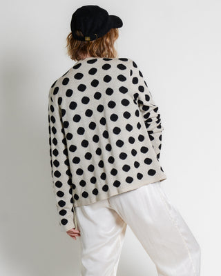 Polka Dot Cardigan Tank Sweater Set