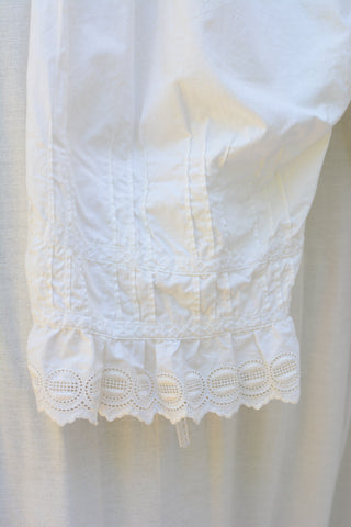 Victorian Cotton Pintuck Eyelet Bloomers