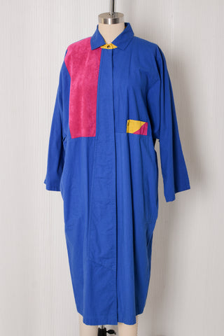 Royal Dolman Sleeve Ultra Suede Cotton Duster