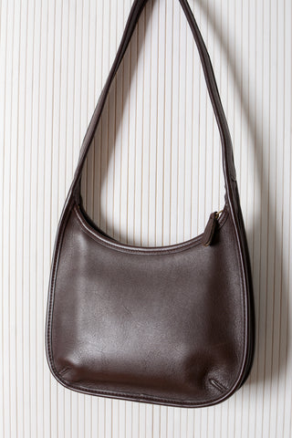 Coach Chocolate Leather Ergo 9020 Shoulder Bag