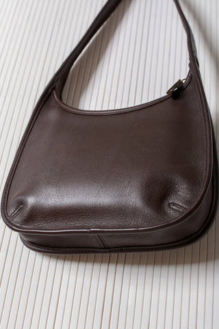 Coach Chocolate Leather Ergo 9020 Shoulder Bag