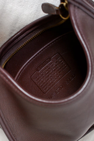 Coach Chocolate Leather Ergo 9020 Shoulder Bag