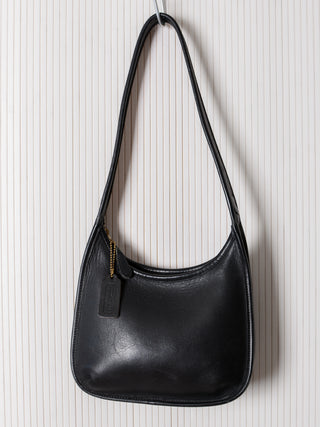 Coach Black Leather Ergo 9020 Shoulder Bag