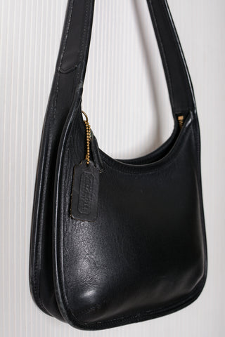 Coach Black Leather Ergo 9020 Shoulder Bag