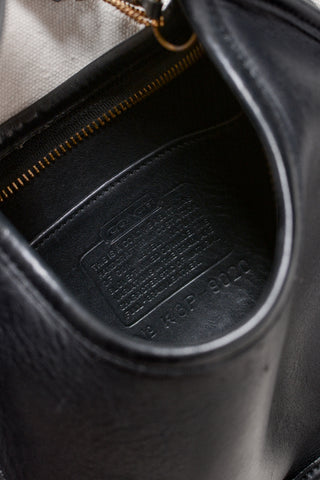 Coach Black Leather Ergo 9020 Shoulder Bag