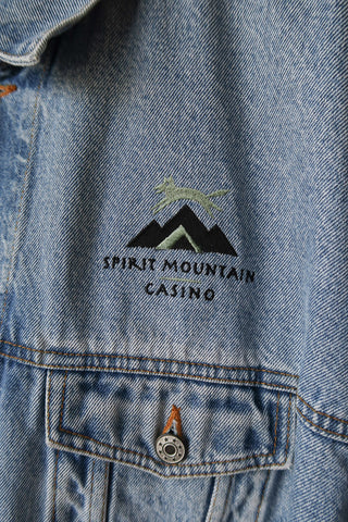 Wheel of Fortune Casino Denim Jacket