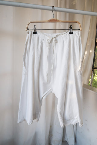 Scallop Hem Fleece Lined Pantaloons