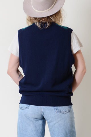 Pringle for Burberry's Argyle Wool Vest