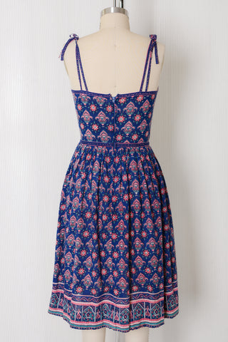 Adini Paisley Indian Cotton Sundress