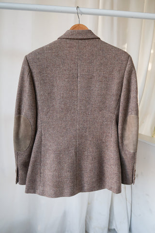Mauve Tweed Wool Blazer