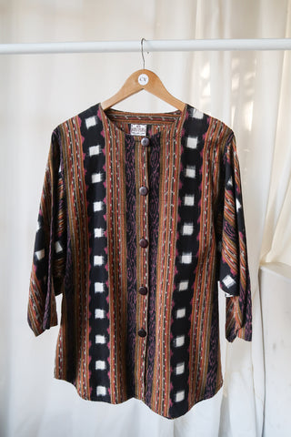World Market Ikat Cotton Jacket