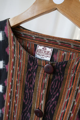 World Market Ikat Cotton Jacket