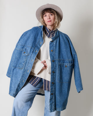 Rad Boxy Multi-Pocket Denim Jacket
