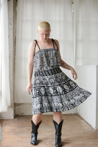 Reworked Elephant Indian Cotton Set