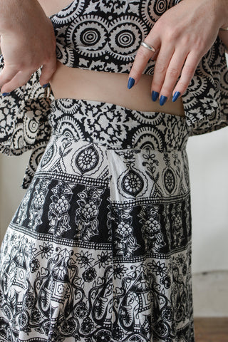 Reworked Elephant Indian Cotton Set