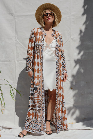 Emilio Pucci for Formfit Rogers Nylon Robe