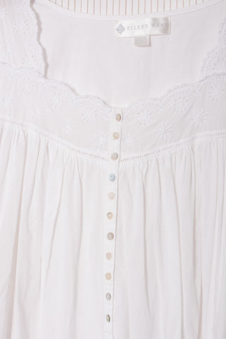 Cottage Ivory Cotton Maxi Dress