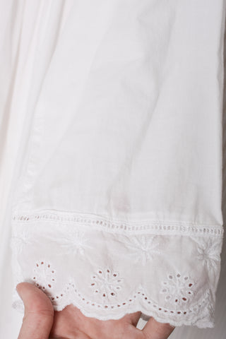 Cottage Ivory Cotton Maxi Dress