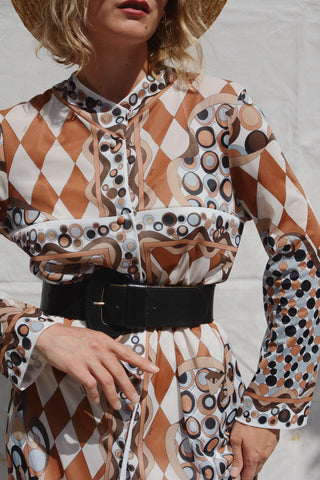 Emilio Pucci for Formfit Rogers Nylon Robe