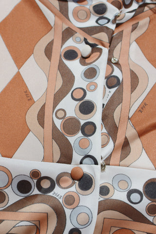 Emilio Pucci for Formfit Rogers Nylon Robe